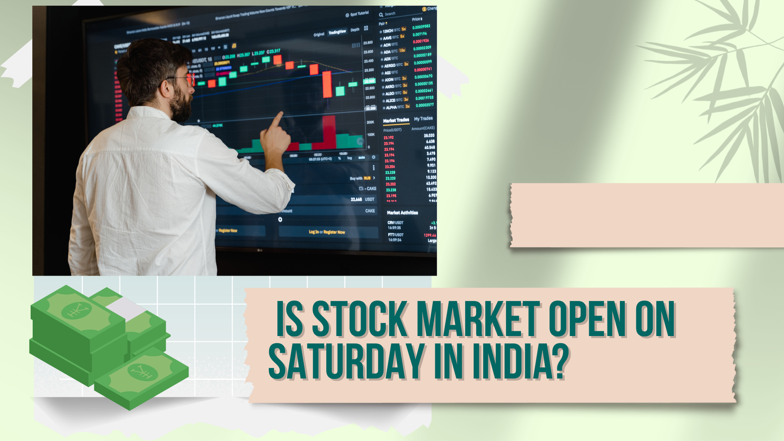  Is Stock Market Open on Saturday in India?
