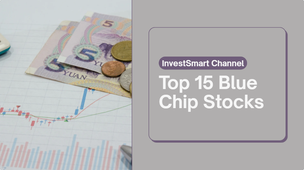 Table listing ten blue chip stocks on the NSE—Reliance Industries, TCS, HDFC Bank, Infosys, ICICI Bank, Hindustan Unilever, ITC, State Bank of India, Bharti Airtel, and Kotak Mahindra Bank—alongside their symbols and current market prices in Indian rupees.