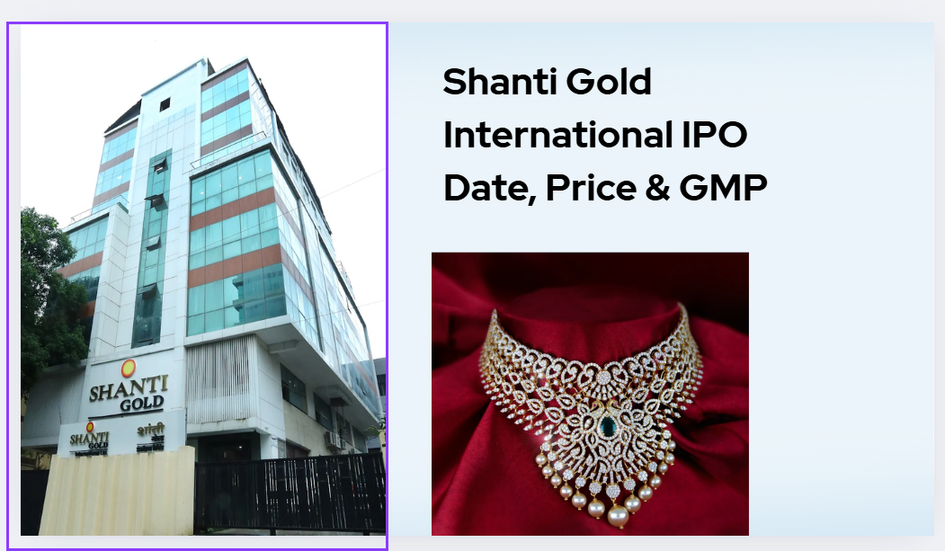 Shanti Gold International IPO